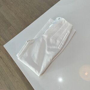 ZARA HIGH WAIST TROUSERS — S
